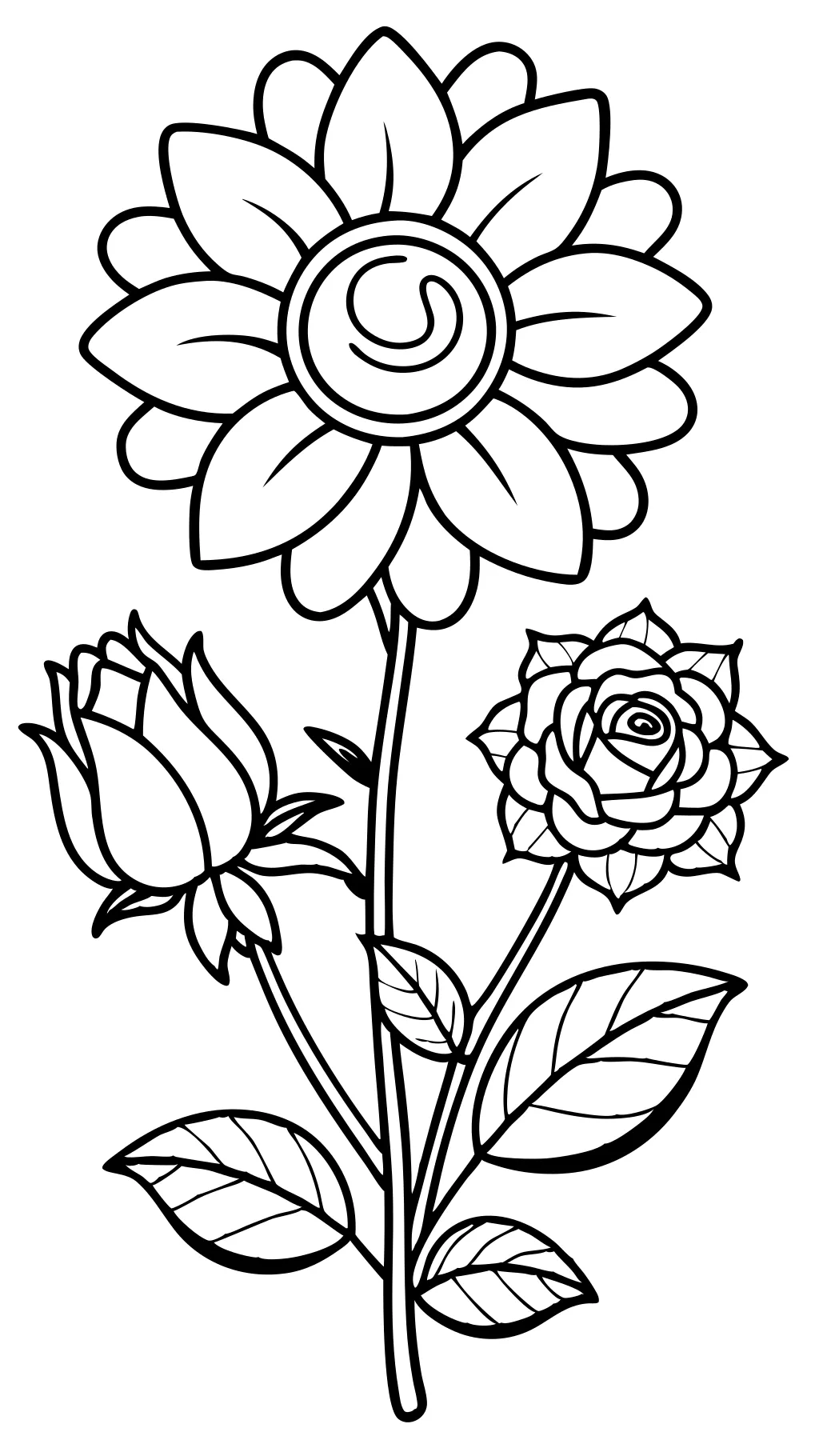 flower coloring pages